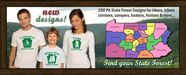 Find your favorite PA Pennsylvania State Forest